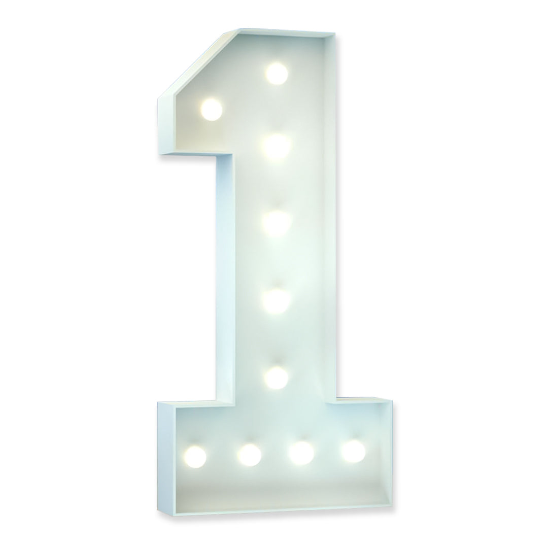 3FT/4FT/5FT Marquee Light Up Numbers for Different Events & Parties.