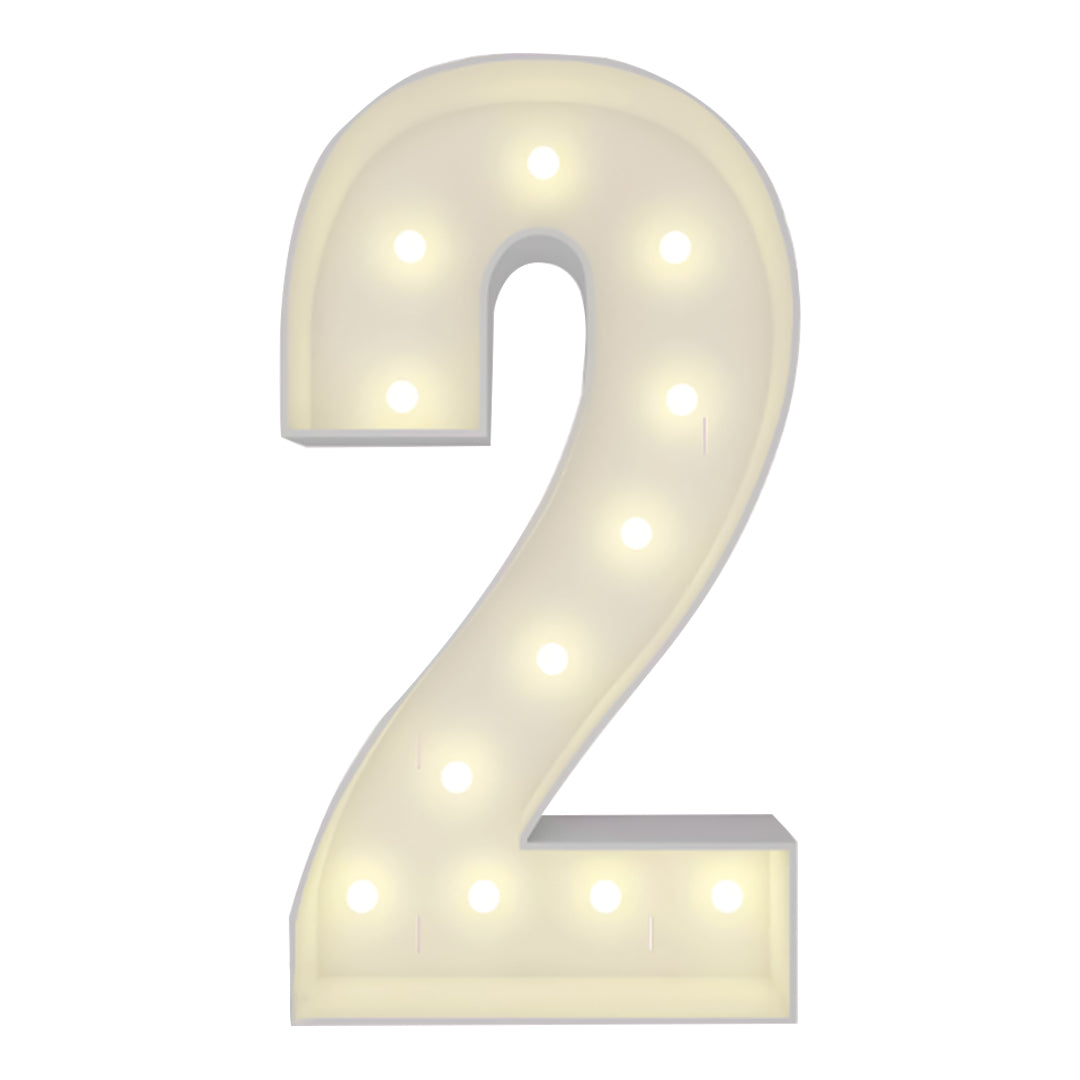 3FT/4FT/5FT Marquee Light Up Numbers for Different Events & Parties.