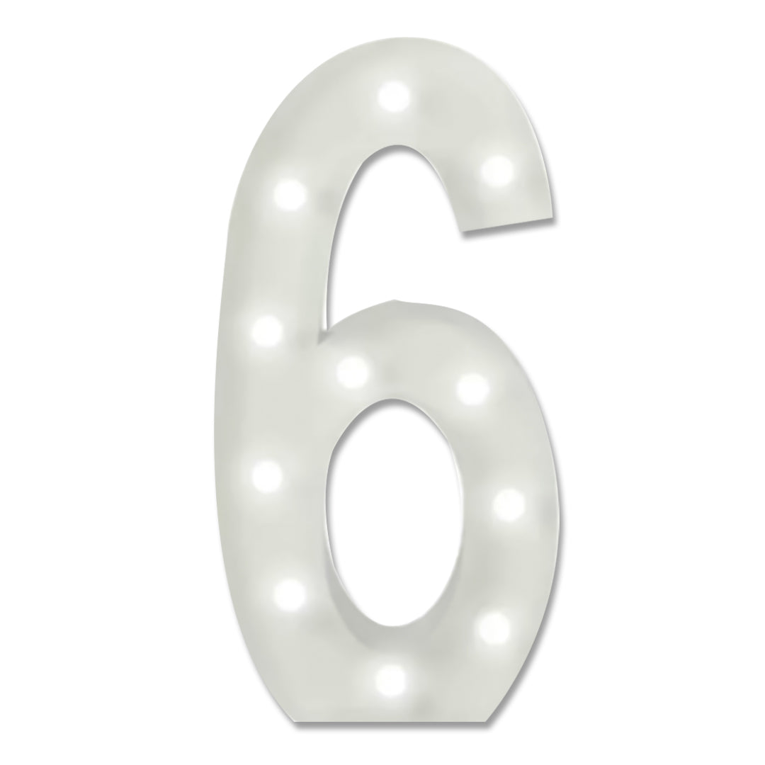 3FT/4FT/5FT Marquee Light Up Numbers for Different Events & Parties.