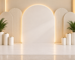 Custom event backdrops and media walls in Dubai UAE | Eventz & Trendz