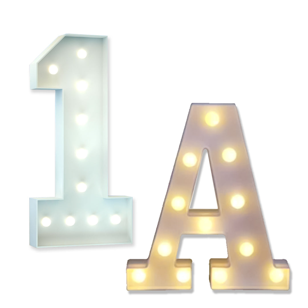 Marquee Numbers & Letters