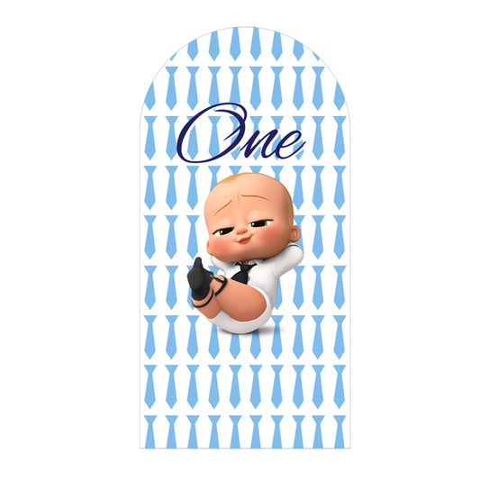 Boss Baby Backdrop for first birthdays.