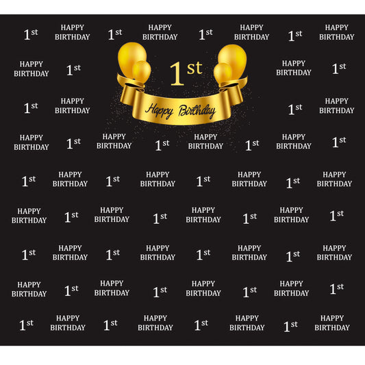 First Birthday Photography Banner for Studios & Event Planners.