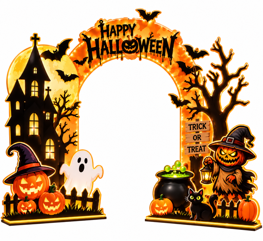Halloween Illuminated Dispalys