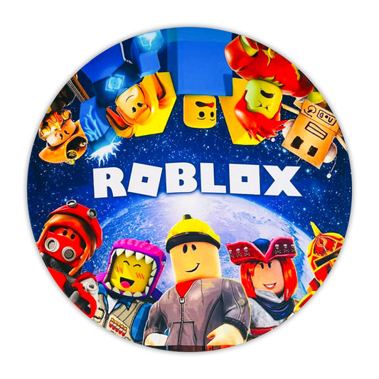 Roblox theme backdrop for boy birthday
