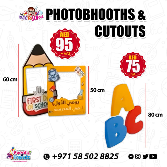Back to School - Photobooth & ABC Standee