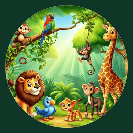 Jungle Theme Backdrop