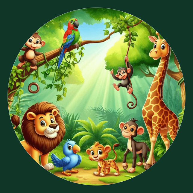 Jungle Theme Backdrop