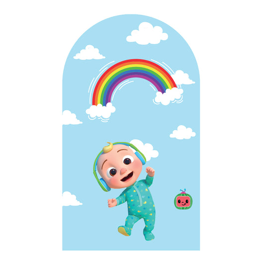 Cocomelon theme birthday backdrop