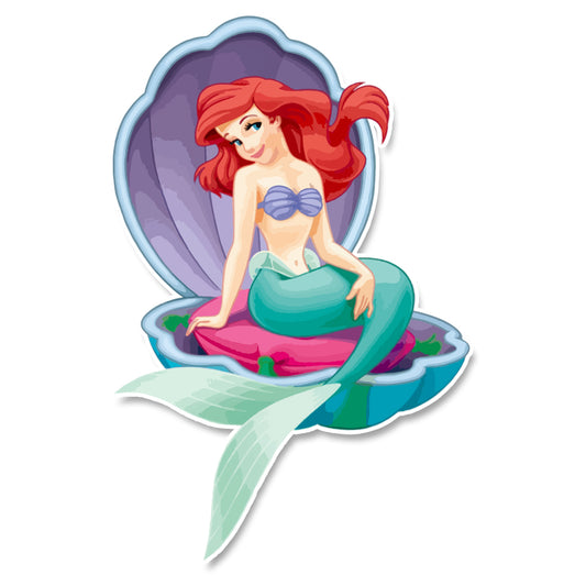 Princess Ariel (The Little Mermaid) Cutout / standee for mermaid and princess birthday parties.