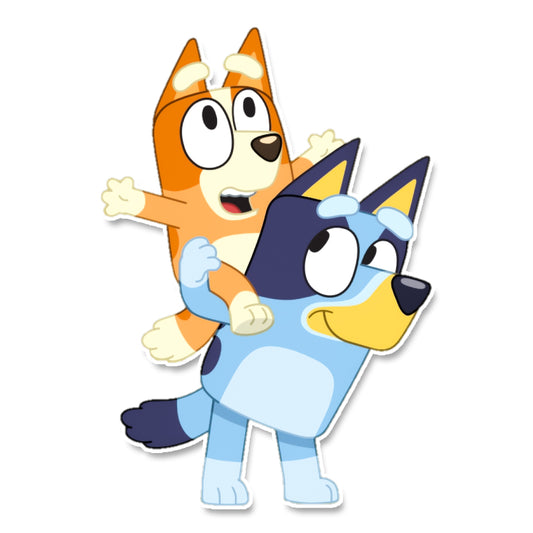 Bingo & Bluey Cutout / Standee for themed birthday & events.