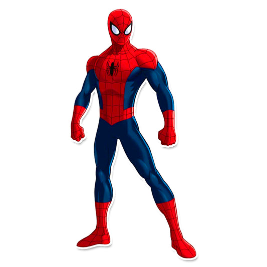 Spiderman Cutout / standee for avengers & superman themed birthday parties.