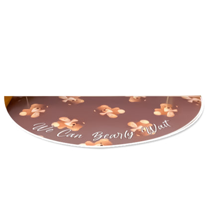 We can Bearly Wait Removable Floor Sticker - Designed Specifically for Baby Showers & Gender Reveal Parties.