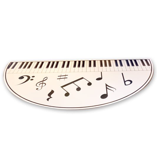 Music themed Floor Wrap - Piano Tiles.