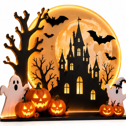 Halloween Illuminated Dispalys