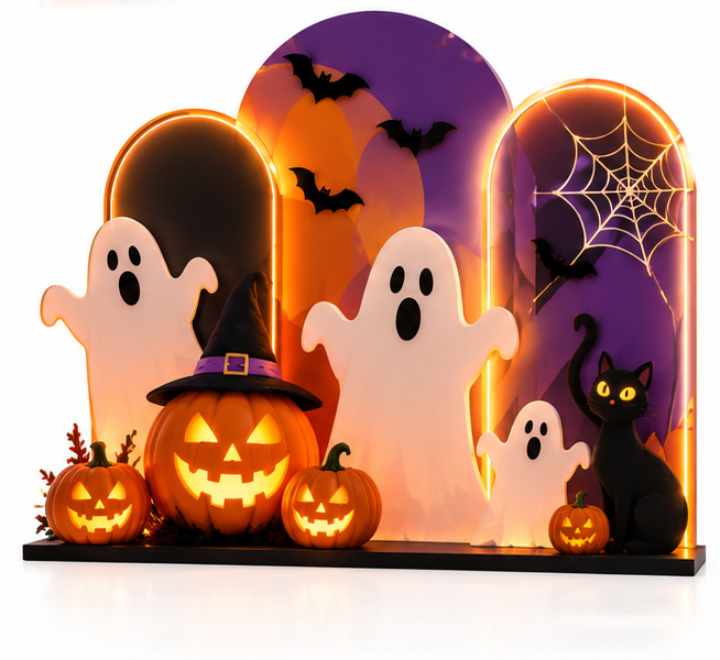 Halloween Illuminated Dispalys